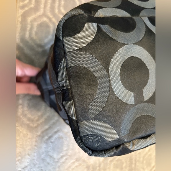 Coach Black/Grey Madison Bag - Picture 12 of 16